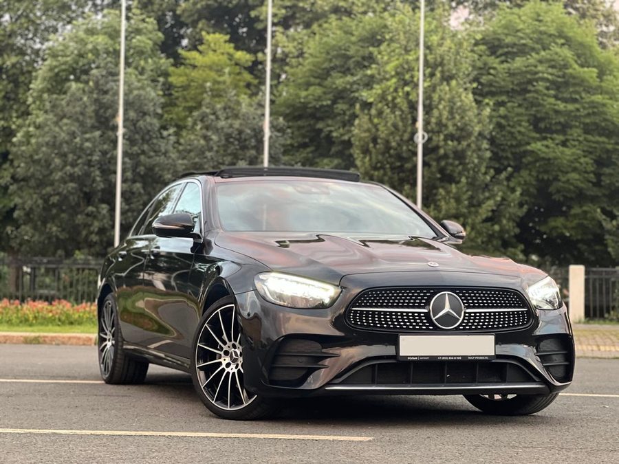 Mercedes-Benz E-class W213 — аренда с водителем в Самаре